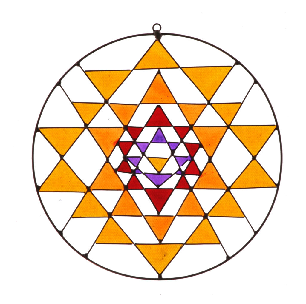 Colgante Sri Yantra Geometría Sagrada Chakra Energy G | Meses Sin Interés