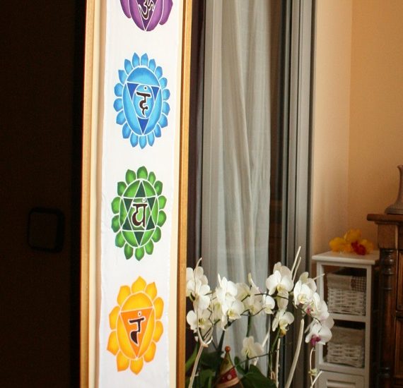 chakras pintados a mano
